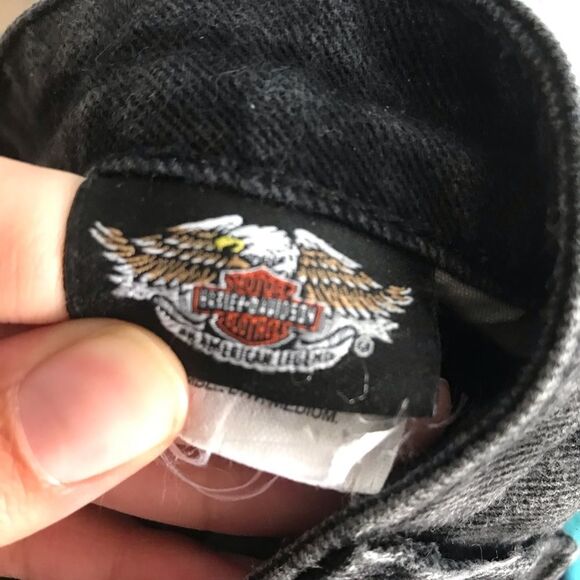 Harley Davidson black bootcut jeans - Picture 5 of 9